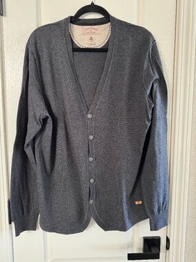 Mens John Varvatos x Converse Button Up Sweater